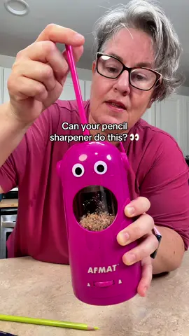 This pencil sharpener gets the point exactly how you want it - and doesn’t eat the pencil. #dealsforyoudays #pencilsharpener #coloredpencil #artteacher #artsandcrafts  @AFMAT OFFICE 