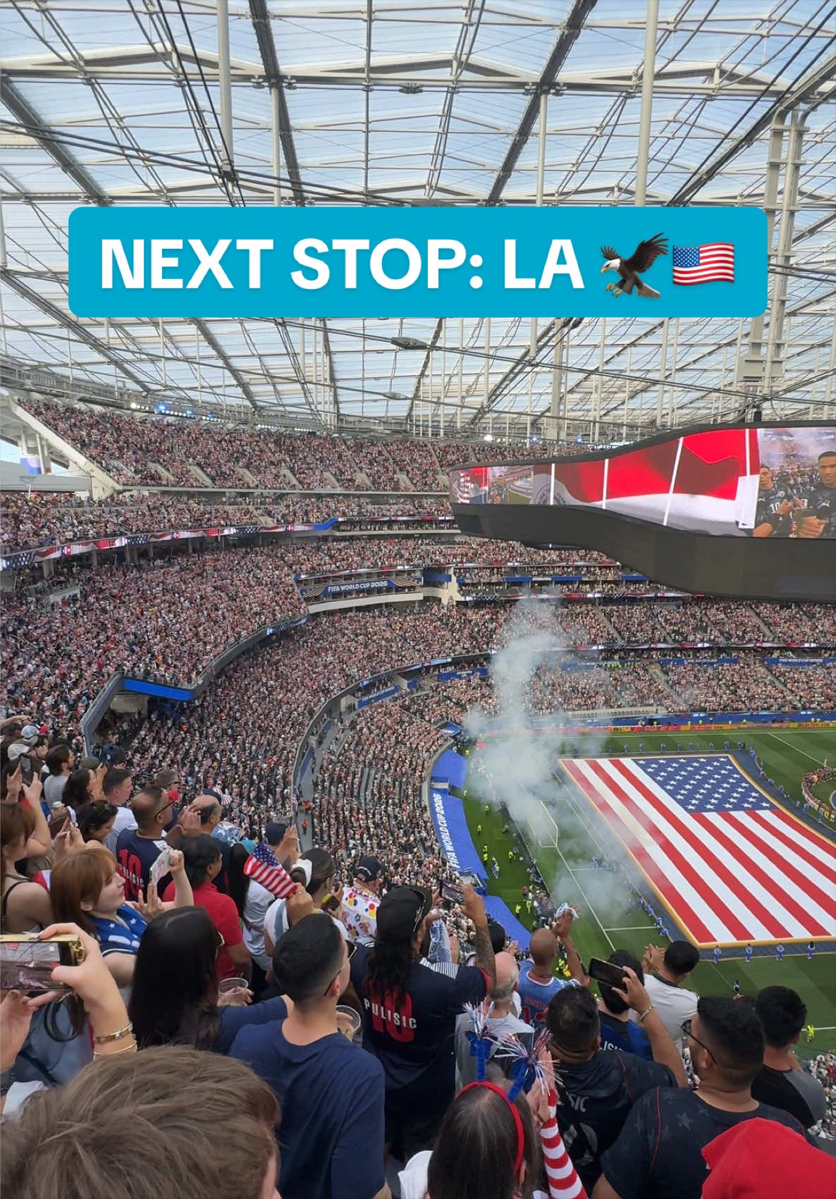 Next stop: Los Angeles 🦅🇺🇸 @FIFA World Cup 26 Los Angeles™ #USMNT #FIFAWorldCup #LosAngeles 