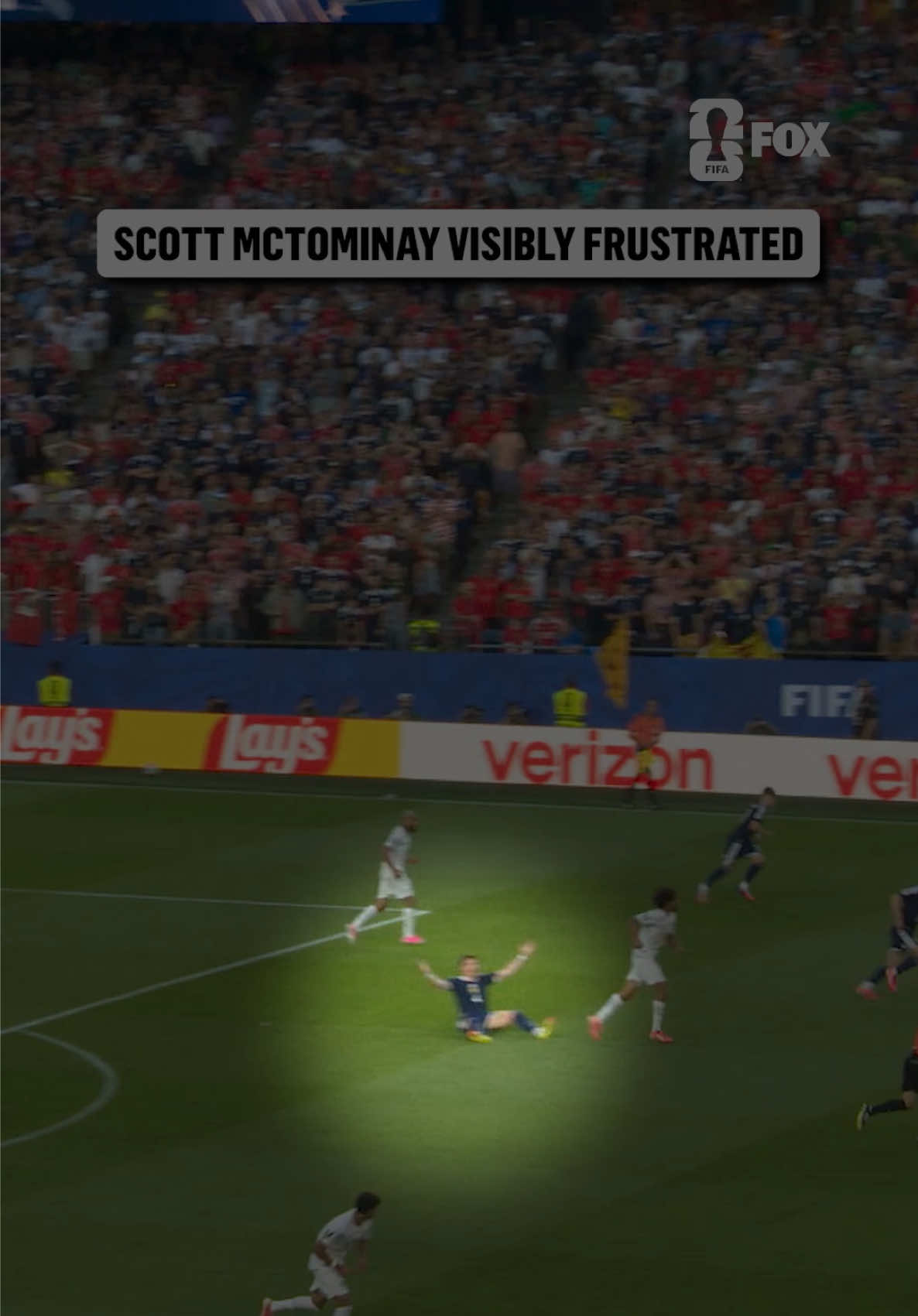 Scott McTominay was HEATED after not getting this call #FIFAWorldCup #Scotland #morocco 