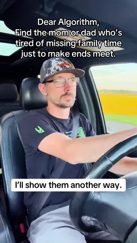 If that’s you, you’re not alone. I started looking for another way because I was tired of trading all my time for a paycheck and missing out on the life I had at home. Working parents deserve options too. Comment “FAMILY” and I’ll show you another way. #workingmom #workingdad #dadsoftiktok #sidehustle #timefreedom 