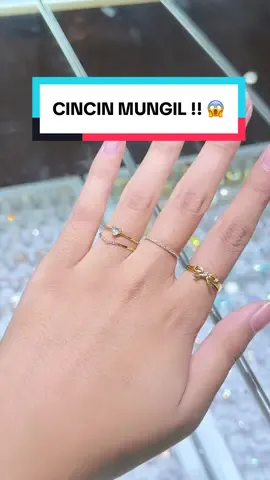 Emas asli dengan berat UNDER 1 GRAM ,, siapa yang mau koleksi cincin mungil ini ?? 💫 Yuk cek stoknya di KERANJANG KUNING yaa !! 🛒🟡  #semarnusantara #emas #semar #tokoemas