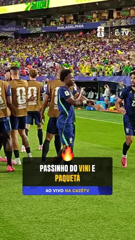 7️⃣🇧🇷 Vini Jr. + Paquetá 2️⃣0️⃣🇧🇷 = 🕺🪩🔊 #brasil #copadomundo #futebol #selecaobrasileira #flamengo 