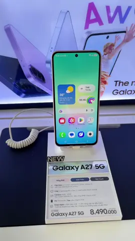 SAM SUNG GALAXY A27 5G VỪA RA MẮT #xuhuong #xuhuongtiktok #thinhhanh #samsung #samsunga275g 