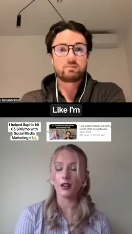 I helped Sophie hit €3,500/mo with Social Media Marketing 🇮🇪🙏 #moneymindset #irelandtiktok 