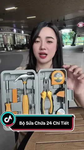 Bộ Dụng Cụ Sửa Chữa Gia Đình 24 Chi Tiết #dungcusuachua  #xuhuong 