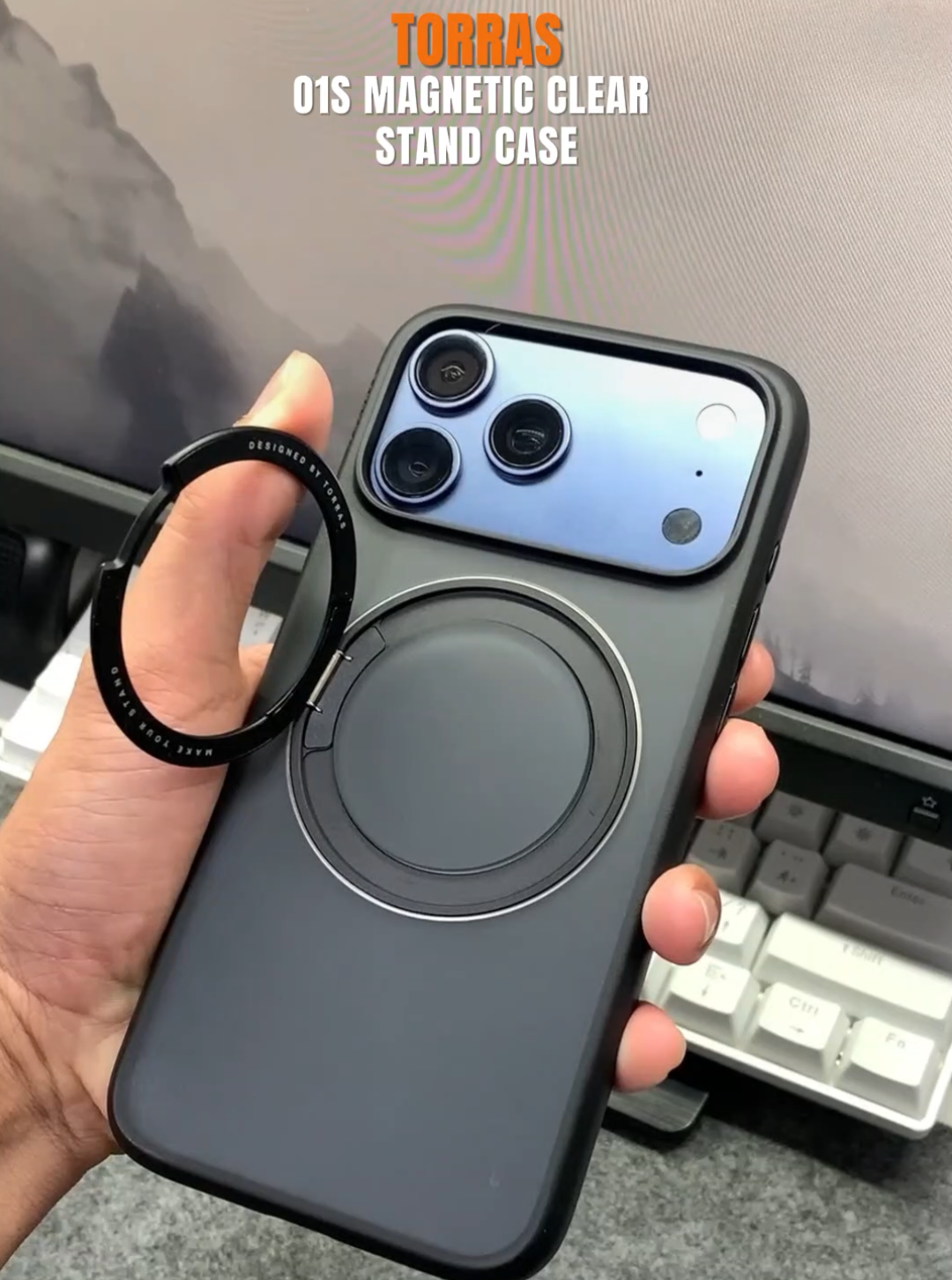 The Most Useful Phone Case I've Tried | TORRAS O1S Magnetic Clear Stand Case #TorrasPH #phonecase  #magsafephonecase  #magneticphonecase 