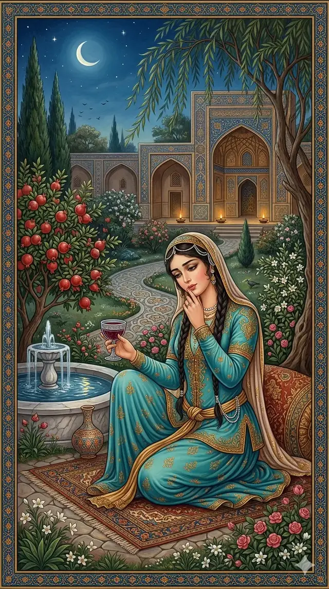 پیوسته حدیث من به گوشت بادا قوتم ز لب شکر‌فروشت بادا بی‌من چو شراب ناب گیری در دست شرمت بادا ولیک نوشت بادا © انوری #ایران #تهران #افغانستان #کابل #fars_dili_dərsləri 