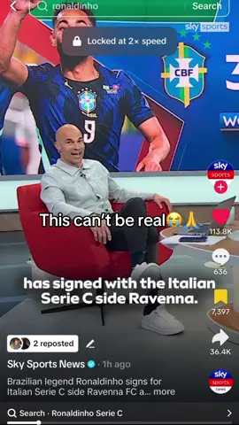 This is actually insane #football #viral #brazil #ronaldinho #whoiskachi 