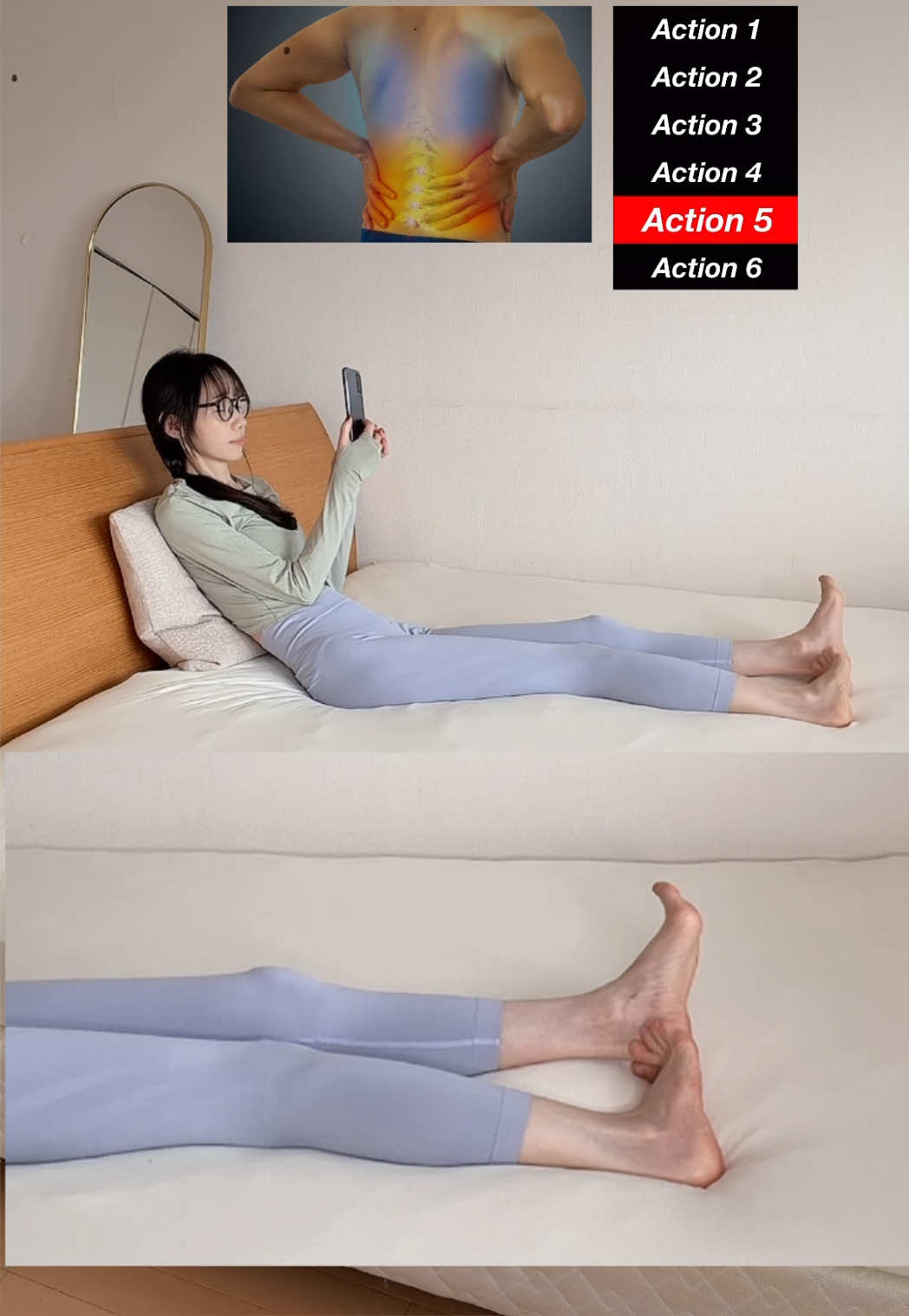 【スマホしながら簡単】下半身トレーニングLower body workout while looking at your smartphone#training #exercise #workout 