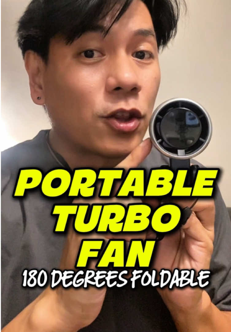 Hindi ka mangangalay sa turbo fan na to dahil pwedeng handheld at hands free. High speed at long battery life. Affordable at may buy 1 take 1 pa #portablefan #turbofan #fan #minifan #cooltech 