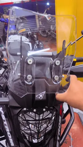 #vstrom250sx #elevadordecupula #soportegps