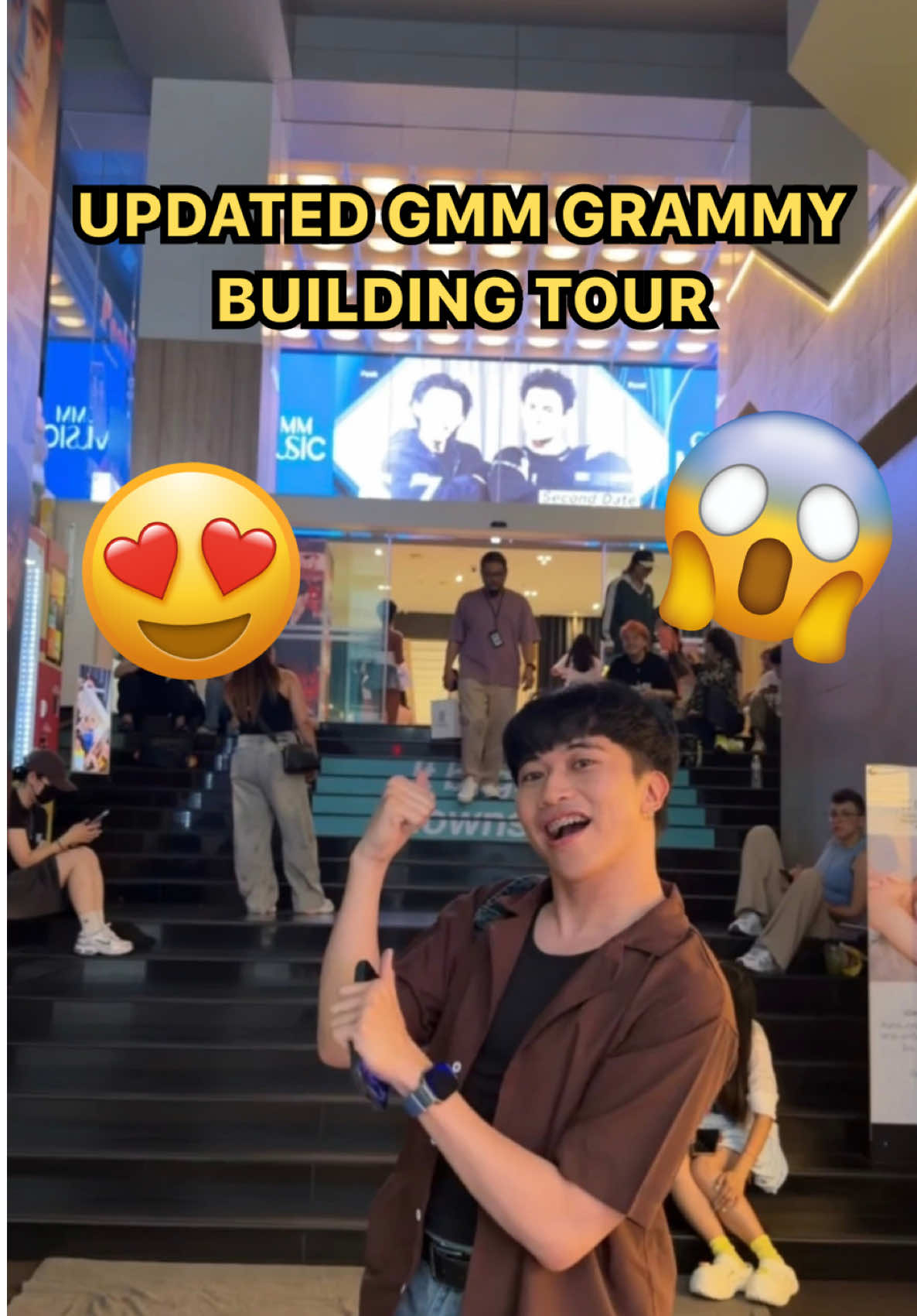 There’s a new food court in GMM Building? Here’s an updated GMM Grammy Building Tour!  #GMMTV #GMMTVBuilding #ThaiBL #BLFans #EuriThePolca