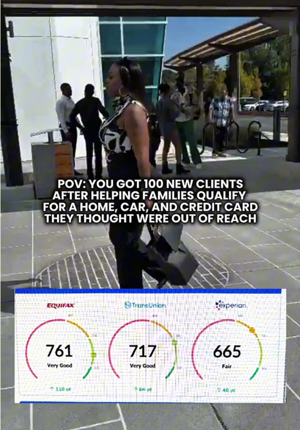 Seeing someone go from a 500 score to the 700s is my favorite.  But the real win is when seeing them finally get approved for the car they wanted, the home they thought they couldn't qualify for, or the credit they kept getting denied for. That's when all the work becomes worth it. 🙌 A lot can change when you trust the right person.   #creditrepair #improvecreditscore #removecollections #fixmycredit #fyp 