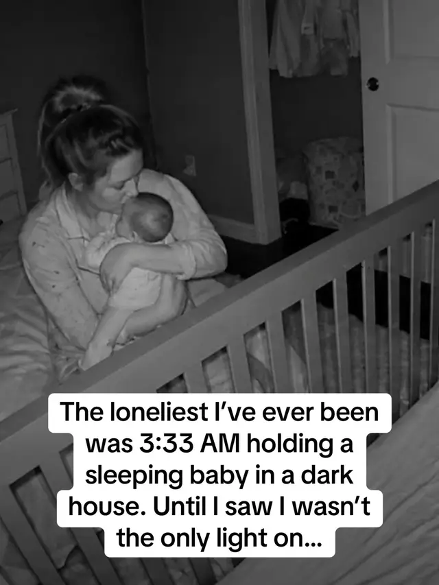 loneliness has different textures and the 3am kind is its own specific thing that i had never encountered before becoming a mother. it is not the loneliness of being by yourself. it is not the loneliness of feeling misunderstood or left out or forgotten. it is something quieter and stranger than any of those. it is the loneliness of being completely needed and completely invisible at the same time. of doing something that is taking everything you have and having nobody witness it. not because nobody cares but because the world is asleep and the work you are doing only happens in these hours that everyone else gets to skip. i used to think about that a lot at 3:33am. how this version of me, this particular effort, this specific kind of showing up, was happening in a room nobody would ever see. and then the map and the dots and all those moms feeding and pumping and scrolling and doing their best at the same invisible hour. and i understood something i hadn’t before. we are all witnessing each other. not directly. not with words or eye contact or any of the things that usually make witnessing feel real. just by being awake at the same hour doing the same unseen work. every dot on that map is a mom saying i see you without knowing she is saying it. i see you too. every single one. #postpartum #newmom #postpartumsupport #momlife #momtok 