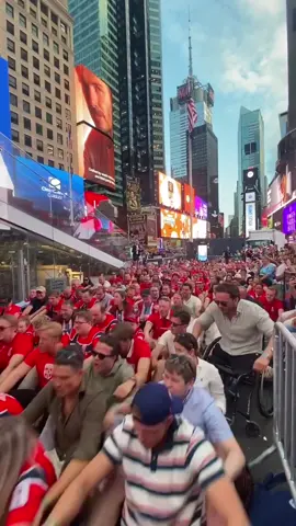 The Norway Viking row taking over Times Square 🇳🇴🙌 (via halvormberg on IG) #usa #norway #fyp #viral 