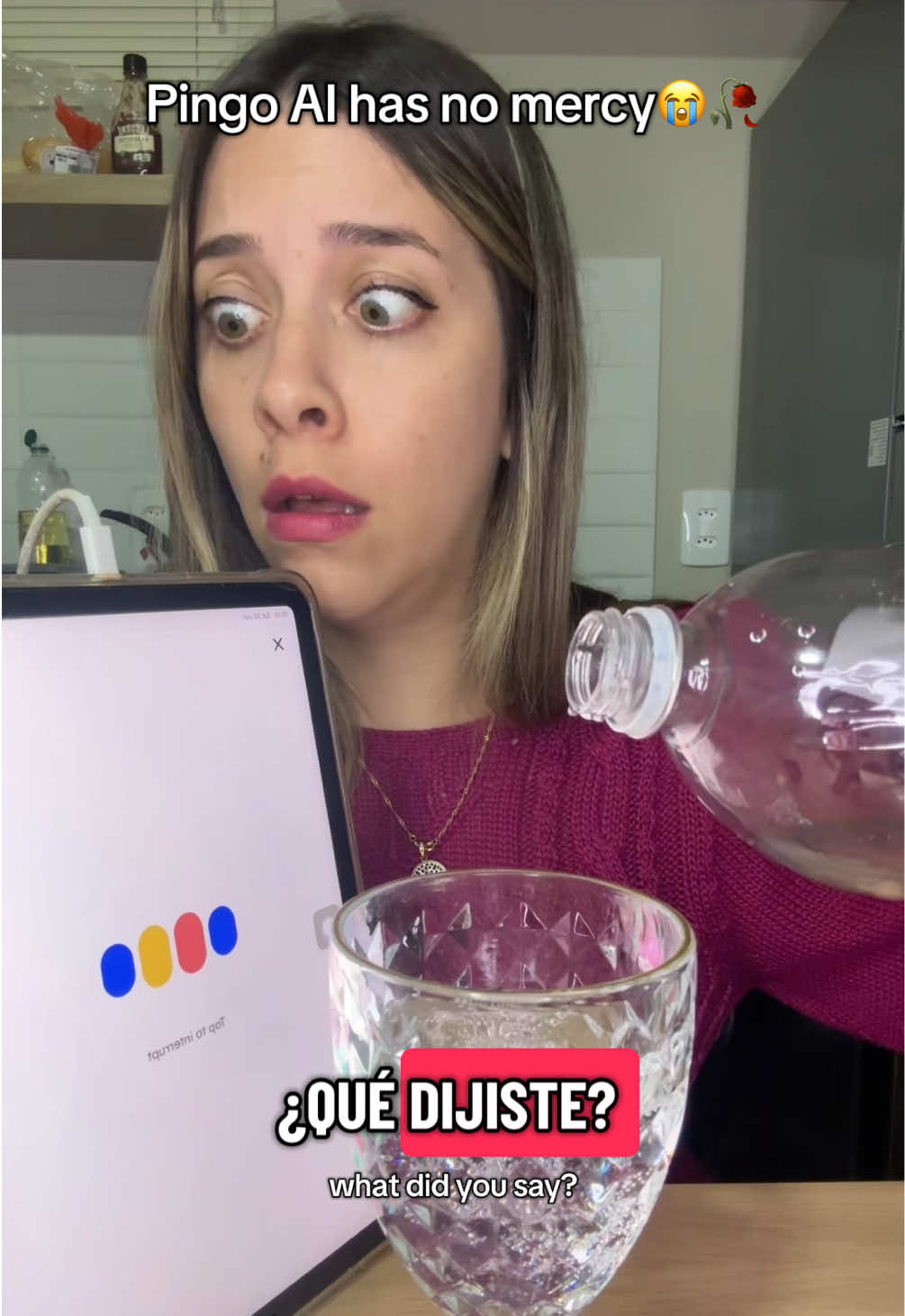 practicing Spanish with Pingo AI #pingoai #spanish #miami 