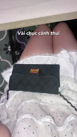 Túi đeo chéo hoặc đeo vai đều oki nha. Bé xíu nên chỉ đựng vừa điện thoại và 2 thỏi son thui nha #genzreview95 #embe1m55 #review #tuideocheo #tuinuxinh 