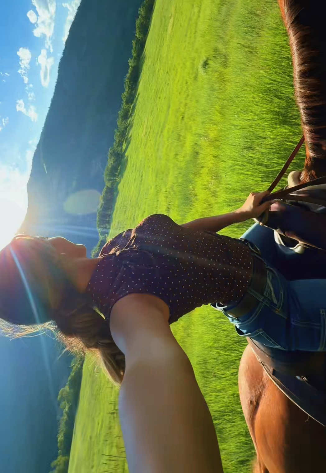 i love this view sm #riding #horseriding #mountains #makemewanna #countrygirl 