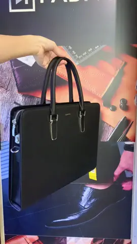 Túi nam VP màu đen KT 38 * 28 cm #creatorsearchinsights #xuhuongtiktok #thoitrangdapabno #tuivanphong 