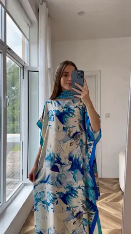 Women's Pheasant Print Long Sleeve Open Front Cape Dress & Scarf Set, Boho Casual Shawl Dress, Beach Coverup, Summer Fashion #plussizeswimdress #plussizesummerdress #maxidressoutfit #plussizeswimdresses #dressfinds #floralmaxidress #womenssets #womensromper #ponchooutfit #luxuryabaya