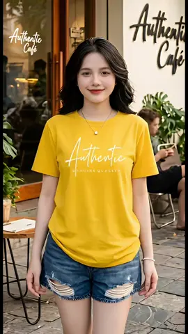 Áo Thun Thái Nữ Authen, Áo Cổ Tròn Cotton Mềm Mịn Mát, Co Giãn 4 Chiều. #thoitrang  #thoitrangnu  #aonu  #ao 