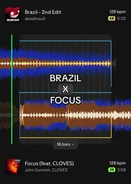 brazil x focus #spotifymix #johnsummit #deadmau5 