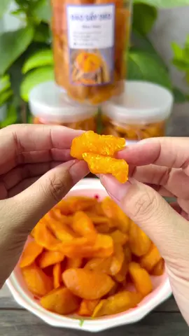 Đào vàng sấy dẻo vị chua ngọt dẻo thơm tự nhiên #daosaydeo #daosay #daosaythanghoa #xuhuongtiktokkkk #anvatmisafood 