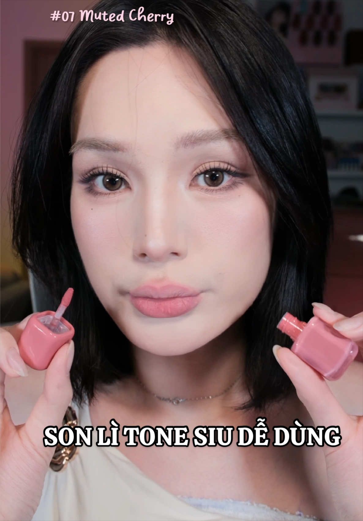 Dạo này cứ bị thích mấy tone lì lì  #goclamdep #reviewlamdep #tcfs #toocoolforschool #swaylipvelvet 
