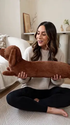 Cute Dog Design Stuffed Toy, Long Dog Body Pillow, Soft & Durable Throw Pillow, Lovely Home Decoration Gift for Dog Lovers, Cuddly Stuffed Animal #weightedstuffedanimal #puppylovers #customplush #heatableplushieforcramps #custompetpillow #heatableplushies #largedogessentials #toughdogbeds #plushys #dogtoygoals
