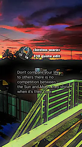Don't compare your life to others 🌴💦💦. . #675  #quote  #kbs_editz  #fypシ 