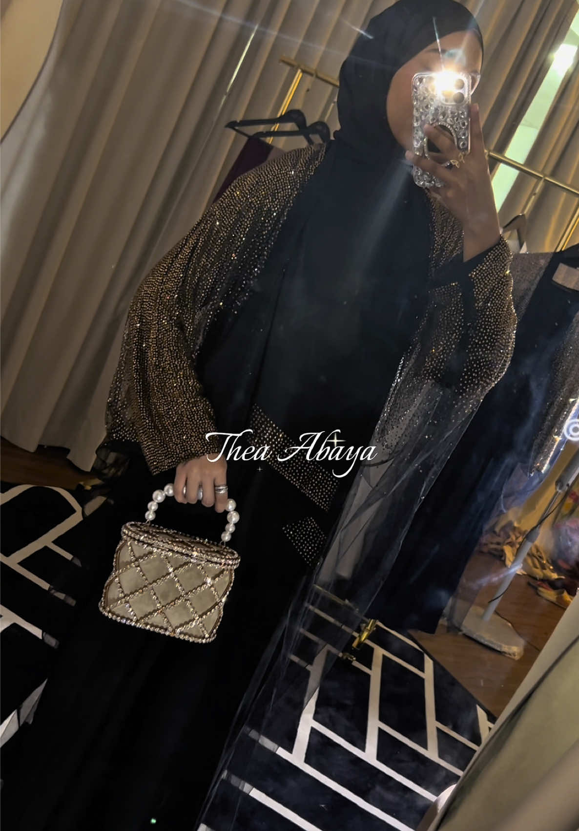 For the days you want to feel extra special ✨ — Ft: Thea Abaya #abaya #fyp #abayagirls #abayastyle #ootdhijab 