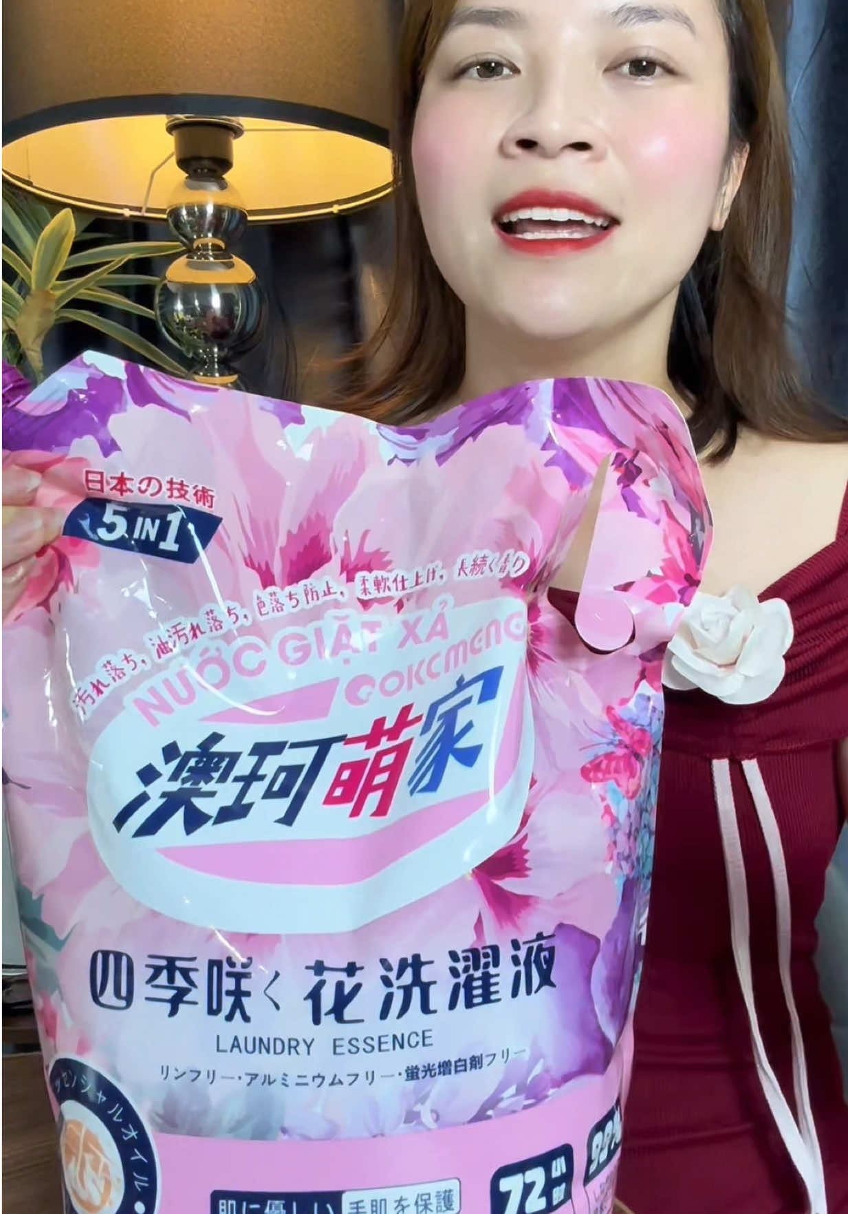 【5,2 kg – 1 túi】Nước giặt xả Nhật Bản