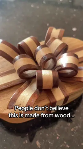 Thought it was ribbon? 👀 Handmade wooden gift box. #woodworking #handmade #oddlysatisfying #giftideas #artisan Go to the link in my bio where it says one more to my shopify shop high class trinkets and models and get yours today