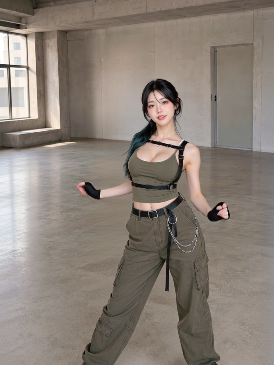 Choom Choom #babymonster #choom #military #kpopdance #kpop 