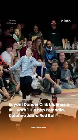 Nama Indonesia saat ini tengah harum di kancah internasional. Dancer cilik bernama Miyu Ananthamaya Pranoto, atau kerap disapa Matamiyu, baru saja meraih juara satu dalam ajang adu tari (dance battle) yang diselenggarakan oleh komunitas Future Pace.  Kompetisi Hip Hop U18 ini dilaksanakan di Kraków, Polandia, pada 12–14 Juni 2026.  Sosok yang  berusia 12 tahun ini tampak menari dengan alunan musik hip-hop, seperti lagu “Treasure” karya Bruno Mars, “Plain Jane” dari A$AP Ferg, “Big Guy” ciptaan Ice Spice, serta “Victory Lap” milik Fred Again, PlaqueBoyMax, dan Skepta. Di babak final 1 lawan 1, Miyu mengalahkan M.O.D, pemenang Red Bull Dance Your Style Austria 2025.  Kompetitor tersebut diketahui memiliki pengalaman serta usia yang jauh di atasnya. Sepanjang kompetisi, ia juga menggugurkan banyak penari dari berbagai negara untuk merebut posisi puncak. Sumber: medcom.id Video: IG/futurepace_