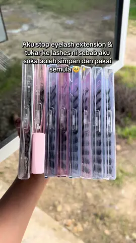 Boleh tukar style hari2 dan tak perlu jaga sngt🥹 #fakelashes #falseeyelashes #bulumatapalsu 