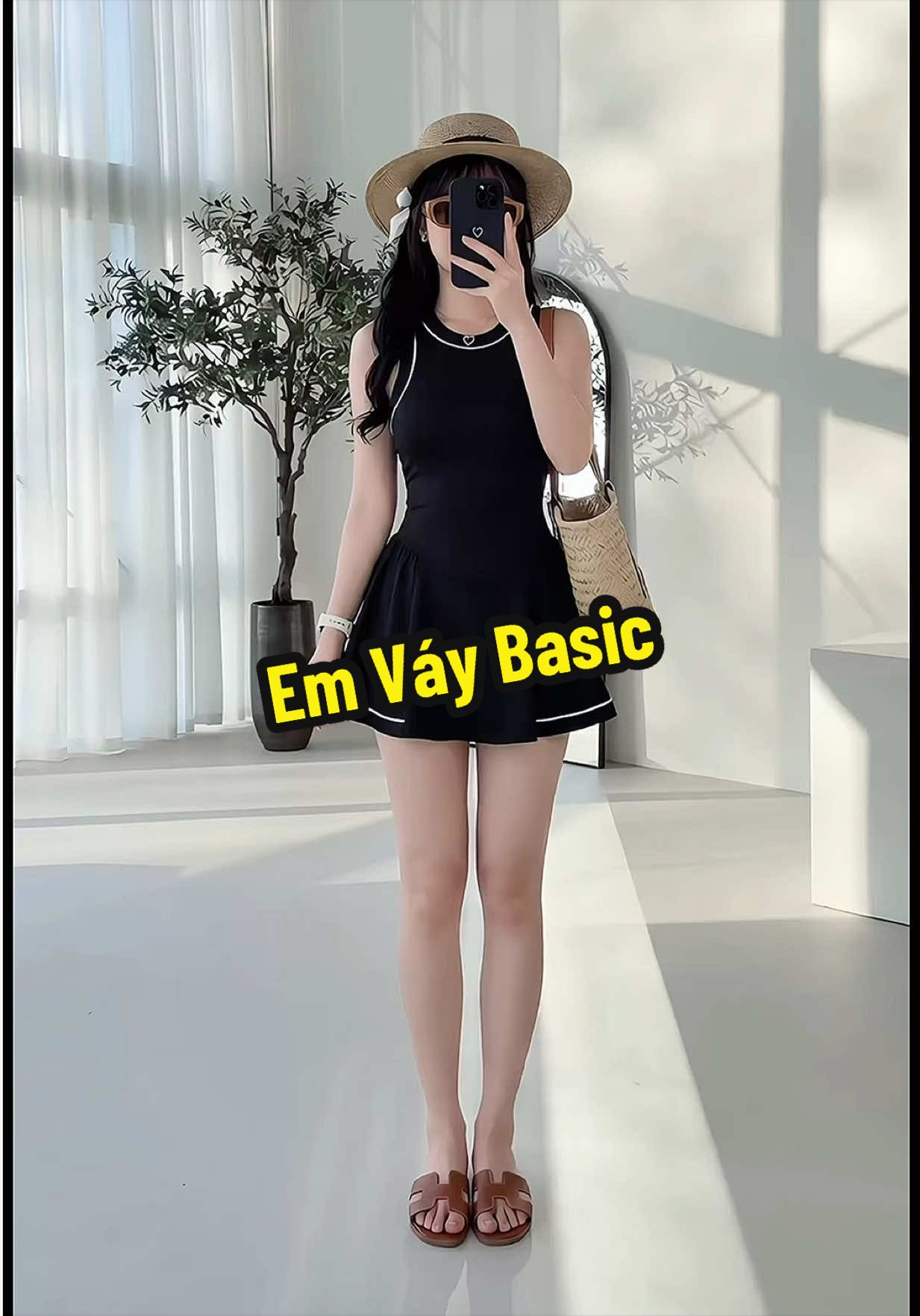 Em Váy Basic dễ phối đồ cho nàng #thoitrangtiktok #vayxinh #outfitideas #phoidoxinh #thoitrangnu 