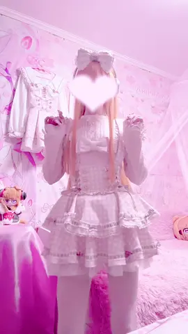 (⸝⸝o̴̶̷᷄  ̫ o̴̶̷̥᷅⸝⸝)🤍🎀 #量産型 #リズリサ #fyp #ryousangata #おすすめ