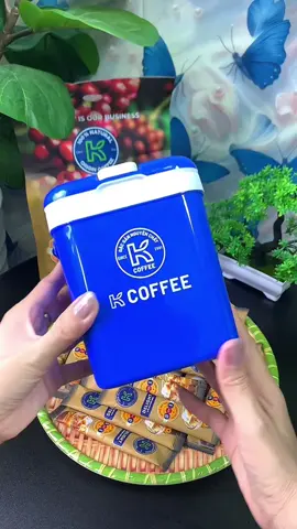 Cà phê sữa hoà tan k delight 36 gói tặng thùng đá #kdelight #minhthustore #caphe #xuhuong 