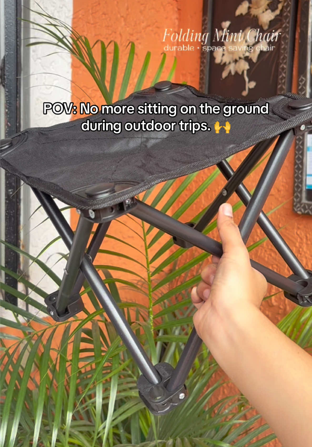 Fold it, carry it, and use it anywhere. A compact chair that’s perfect for people who love convenience and comfort on the go. Hashtags: #OutdoorEssentialsPH #FoldableChair #CampingAccessories #TravelFinds #TikTokFinds   