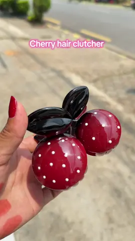 Cherry hair clutcher available ✨#petalsStoreHetauda✨ #fyp #accessoriesstoreinhetauda #Gifts #hetaudamuser🇳🇵 @saleena. 