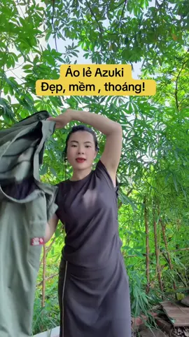 Áo lẻ Azuki  Đẹp, mềm , thoáng! #aodieuhoa #azuki #fujiki #kenko #juki 