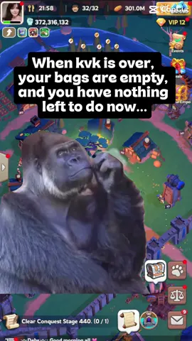 The day after is always a weird one #kingshot #kingshottiktok #centurygames #mobilegaming #kvk 