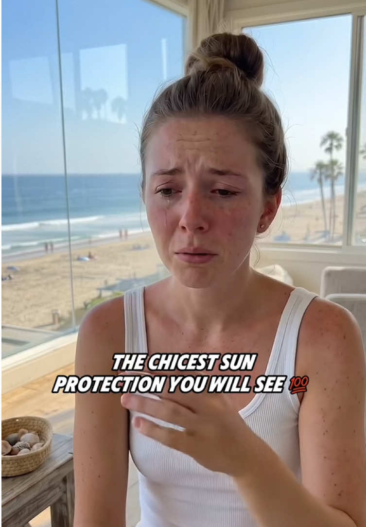The chicest sun protection you will see #coatalgrandmother #aestheticoutfit #highponytail #packablehat #widebrimhat 