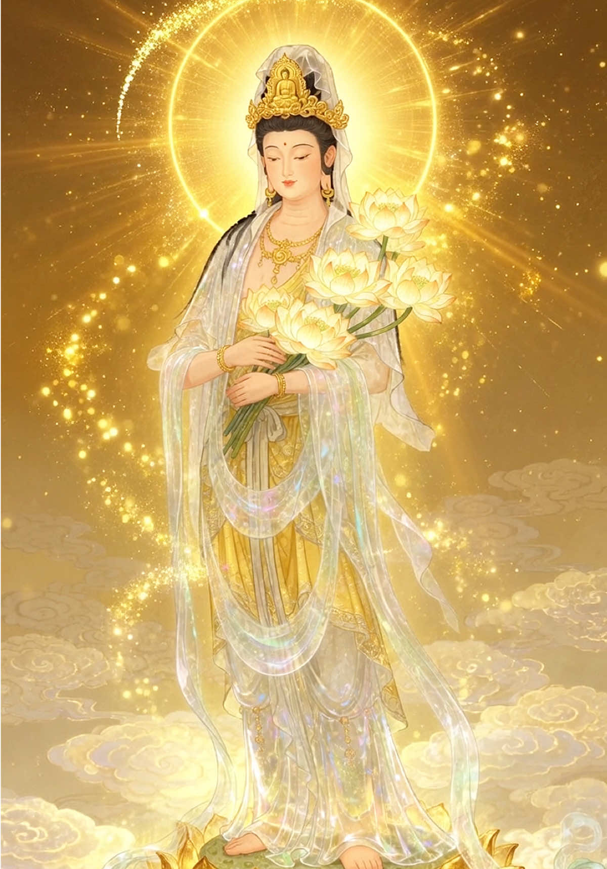 NAM MÔ QUAN THẾ ÂM BỒ TÁT #botat #quanam #quantheam #phatphap #phatphapnhiemmau 