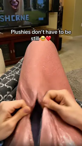 Don’t let the girls see this 🥹 #anxietyrelief #patting #plushie #anxiety 