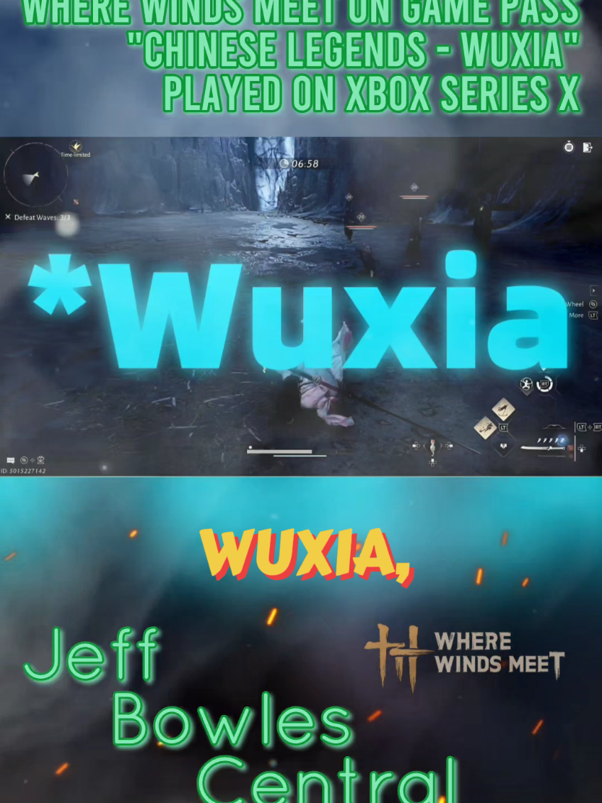 Where Winds Meet on Xbox Game Pass - Chinese Legends, Wuxia #wherewindsmeet #ps5 #xbox #videogames #gaming 