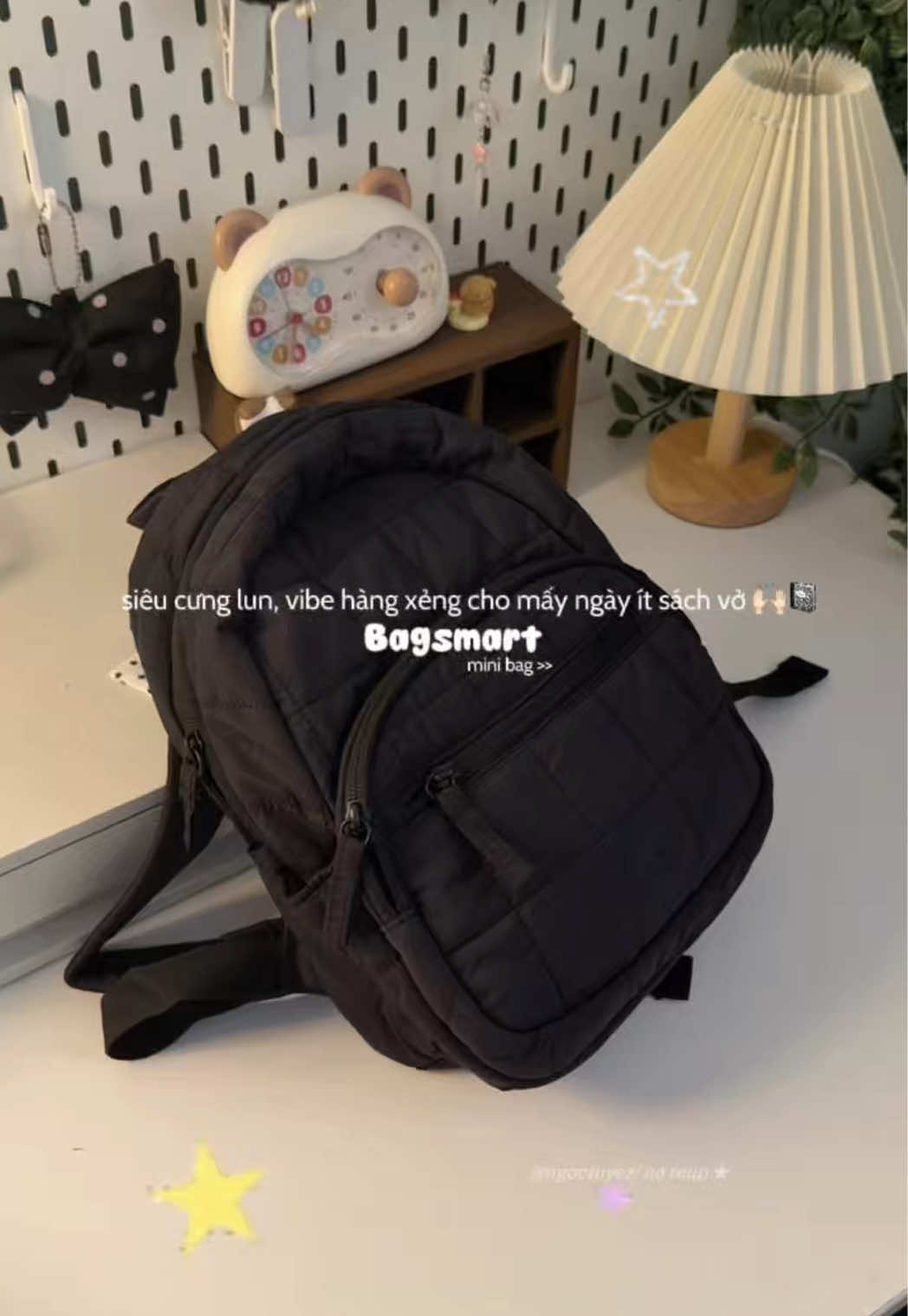 #balomini #balo #minibag #bagsmart #ngoctuyez 