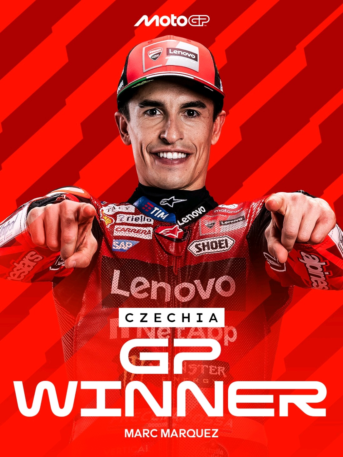 another double podium Ducati 🇮🇹 #marqmarquez #peccobagnaia #ducati #czechgp #fyp 