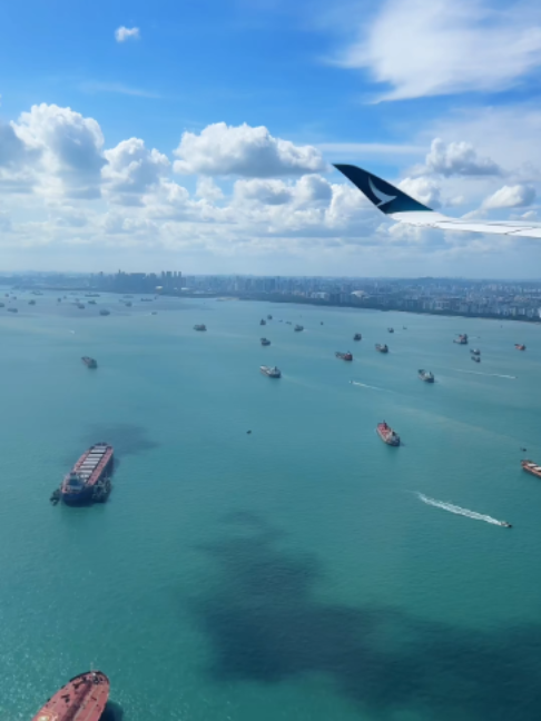 Ngày trở về singapore đón tôi bằng một ngày nắng đẹp